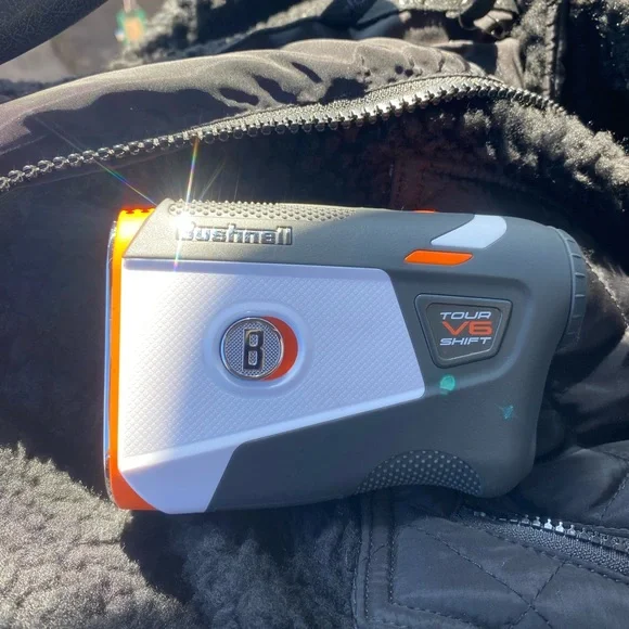 Bushnell Tour V6 Shift Rangefinder - White & Orange - Picture 9 of 9